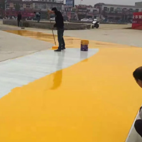梅州彩色路面喷涂翻新的使用寿命多长